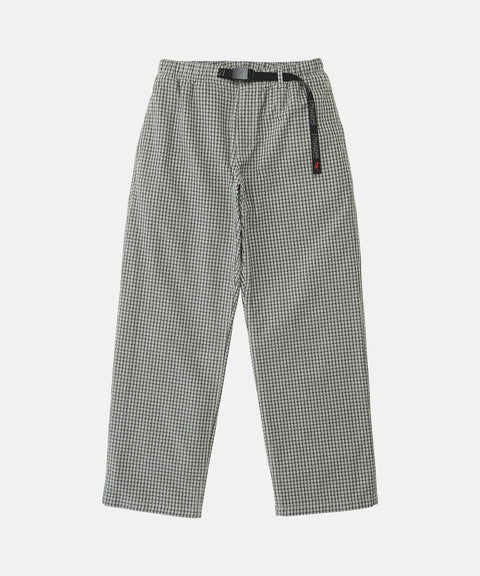 Gramicci: Dobby Plaid Gramicci Straight Fit - Stone