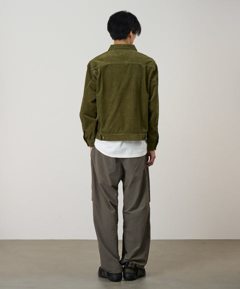 Gramicci: Corduroy Trucker Jacket - Olive
