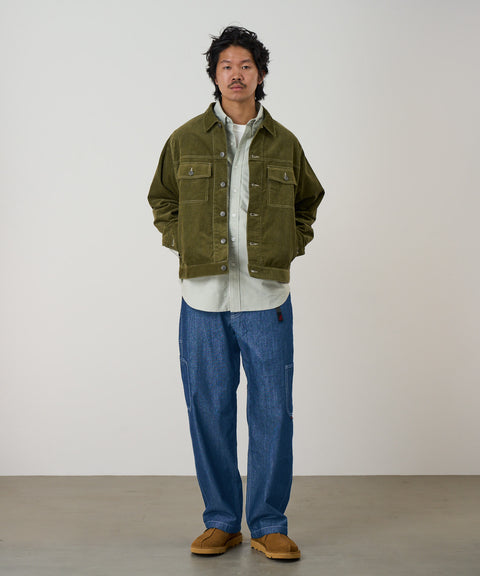 Gramicci: Japanese Chambray Rock Slide Pant - Blue