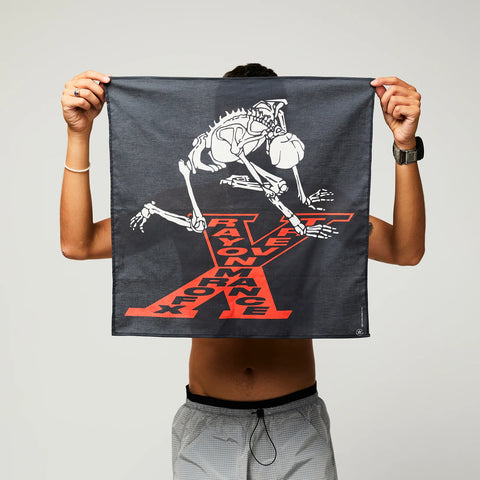 Rayon Vert: Drag Bandana - Golgotha Black
