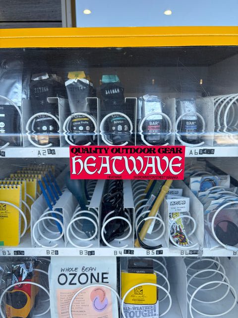 Heatwave: Quality Outdoor Gear Sticker