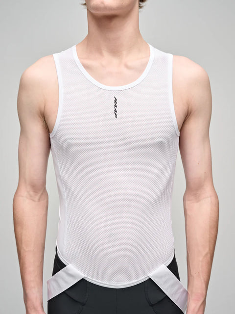 Maap: Men's Team Mesh Base Layer - White