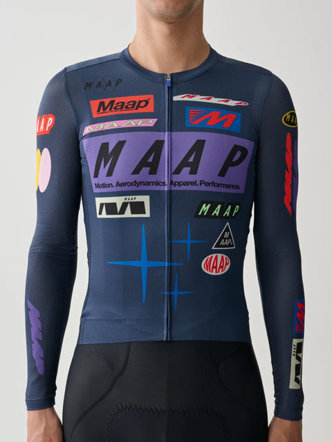 Maap: Men's Drome Pro Air LS Jersey 3.0 - Midnight