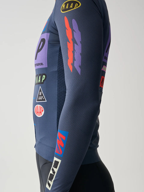 Maap: Men's Drome Pro Air LS Jersey 3.0 - Midnight