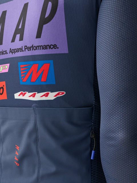 Maap: Men's Drome Pro Air LS Jersey 3.0 - Midnight