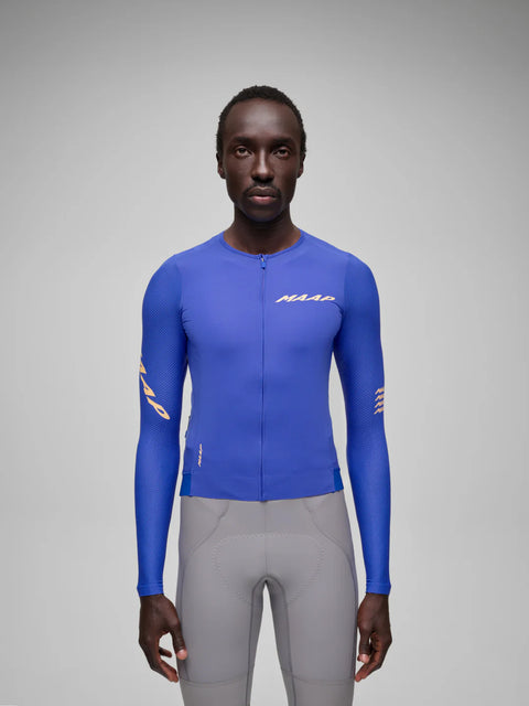 Maap: Men's Emerge LS Jersey - Amparo Blue