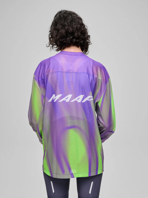 Maap: WorldTour 26 Air Mesh LS Tee - Blackout Glow