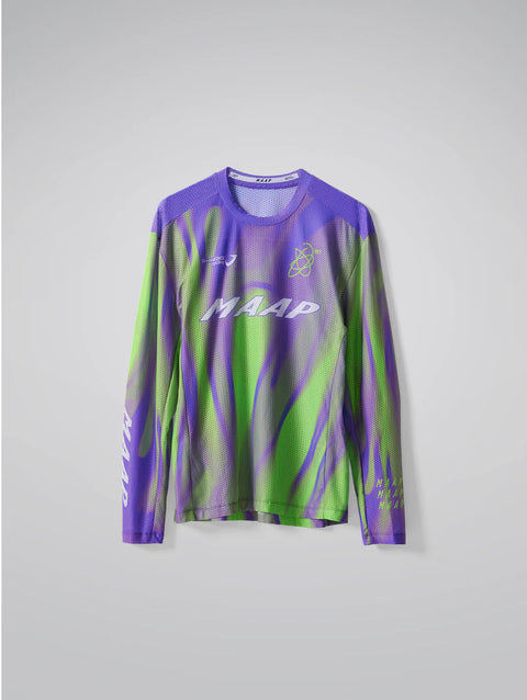Maap: WorldTour 26 Air Mesh LS Tee - Blackout Glow