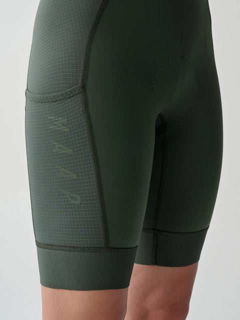 Maap: Women's Alt Road Cargo Bib 2.0 - Deep Forest
