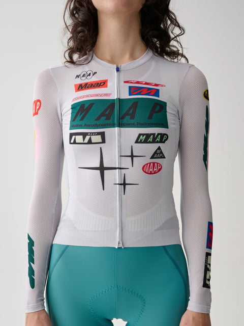 Maap: Women's Drome Pro Air LS Jersey 3.0 - Icicle