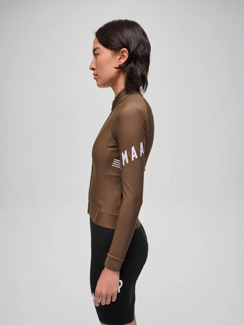 Maap: Apex Aeon Thermal LS Jersey - Espresso