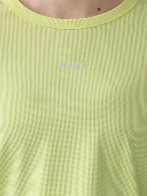 Maap: Women's Alt_Road™ Cropped Tee - Shadow Lime