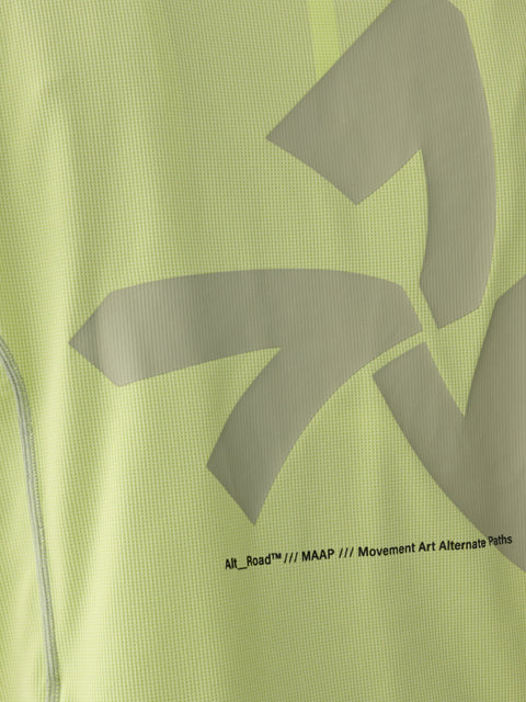 Maap: Women's Alt_Road™ Cropped Tee - Shadow Lime