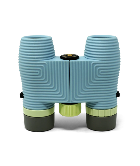 Nocs Provisions: Standard Issue 10x25 Waterproof Binoculars - Celeste Blue