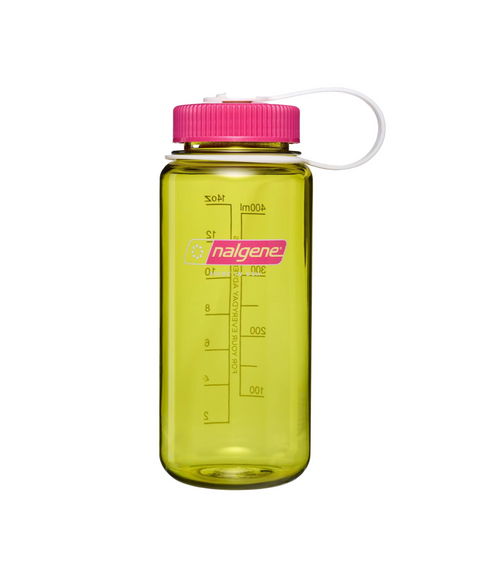 Nalgene: Sustain Wide Mouth 500ml - Endive with Fuchsia
