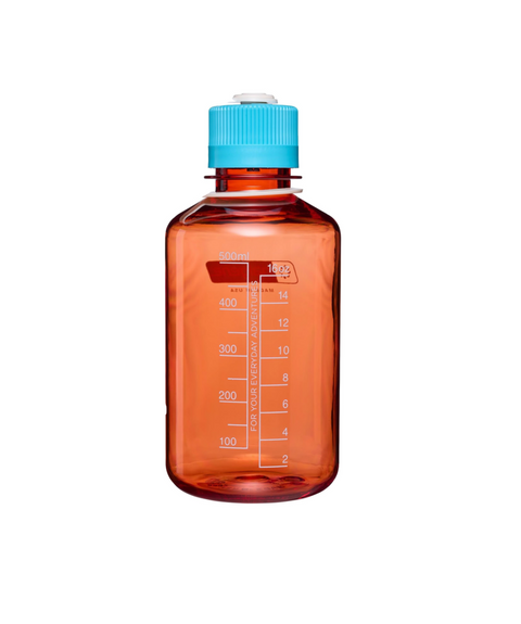 Nalgene: Sustain Narrow Mouth 500ml - Flame with Blue Atoll
