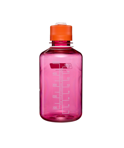 Nalgene: Sustain Narrow Mouth 500ml - Fuchsia with Flame