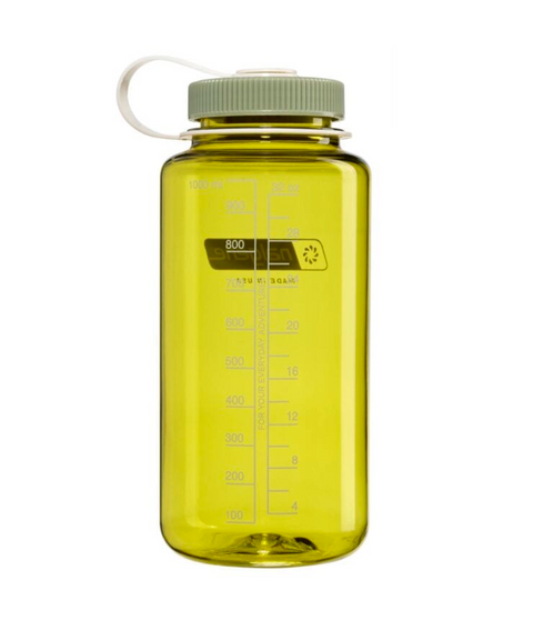 Nalgene: Sustain Wide Mouth 1L - Endive with Oil Green