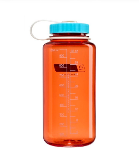 Nalgene: Sustain Wide Mouth 1L - Flame with Blue Atoll