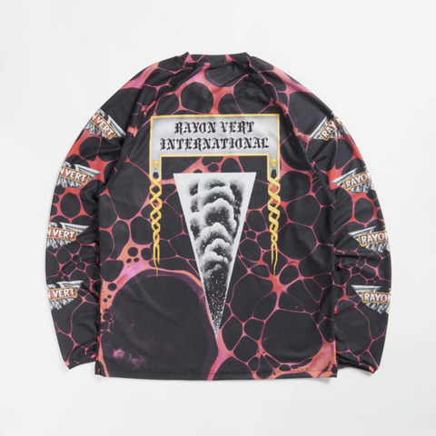 Rayon Vert: Molten Xformance LS Shirt - Magma Violet