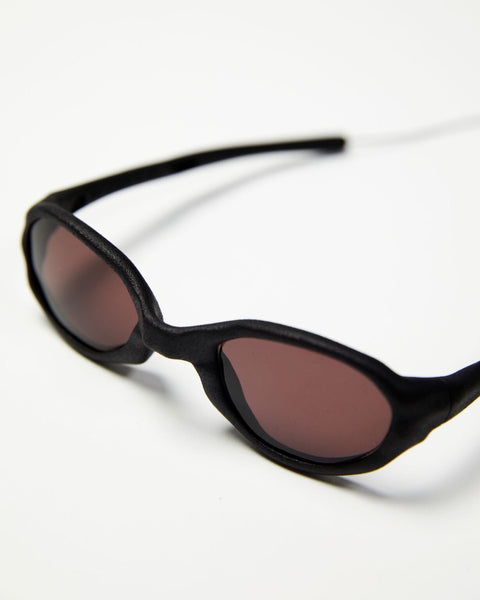Abicsi & Rayon Vert: Wormholes Sunglasses - Volcanic Black