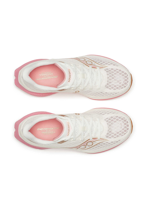 Saucony: Women's Endorphin Speed 5 - Ivory/Mauve