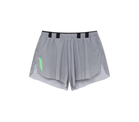 SOAR Running: Men's Marathon Short - Silver Grey