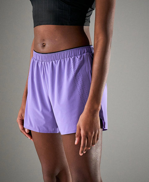 SOAR Running: Women's Run Shorts - Purple