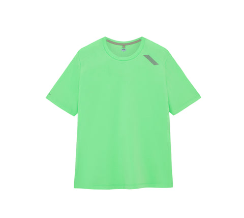 Soar Running: Women's Eco Tech Tee - Bright Green