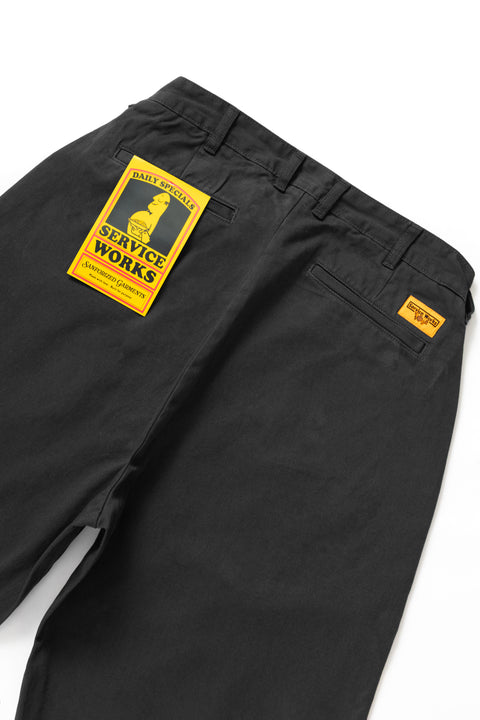 Service Works: Drill Part Timer Pant - Black