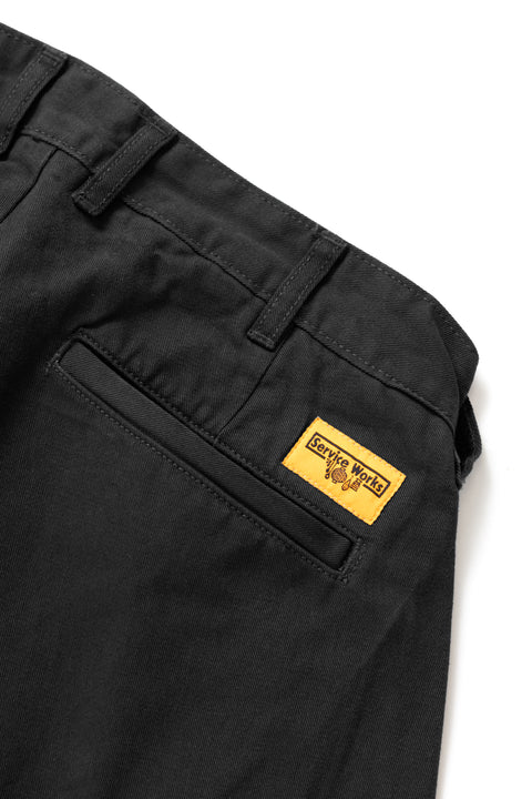 Service Works: Drill Part Timer Pant - Black