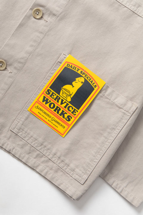 Service Works: Classic Chore Shirt - Stone