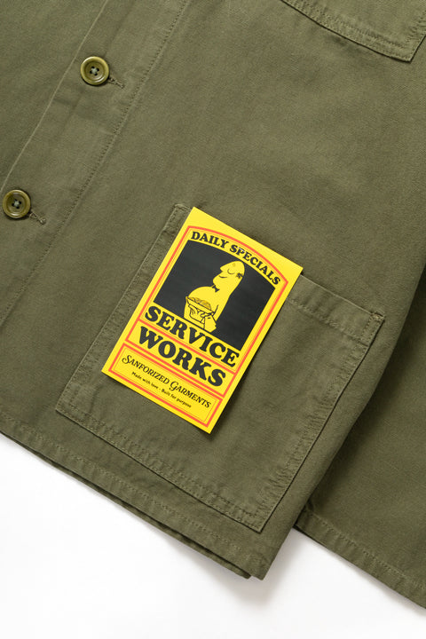 Service Works: Classic Chore Shirt - Olive