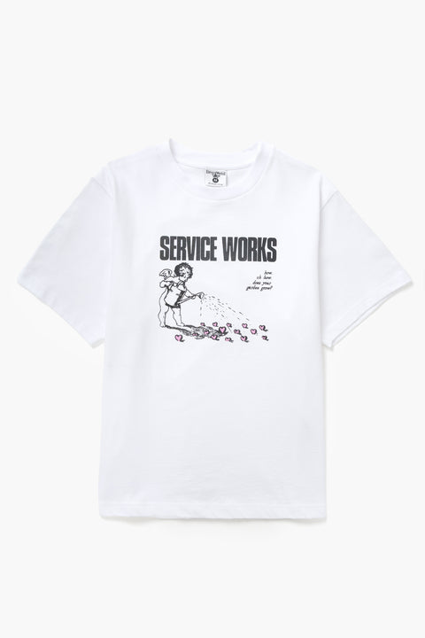 Service Works: Garden Tee - White
