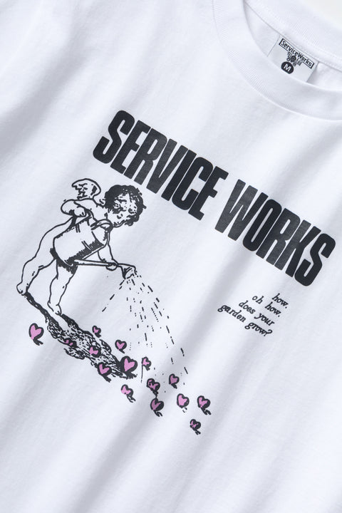 Service Works: Garden Tee - White