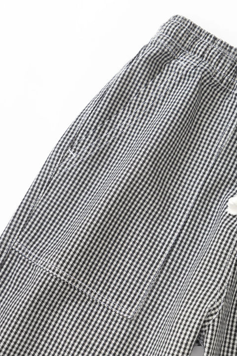 Service Works: House Gingham Chef Pant - Black