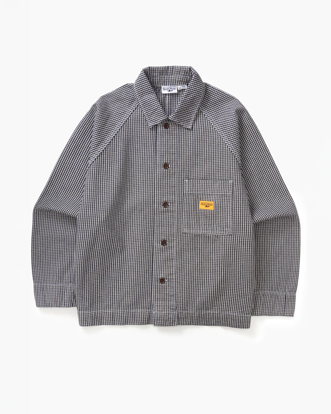 Service Works: House Gingham Jacket - Black