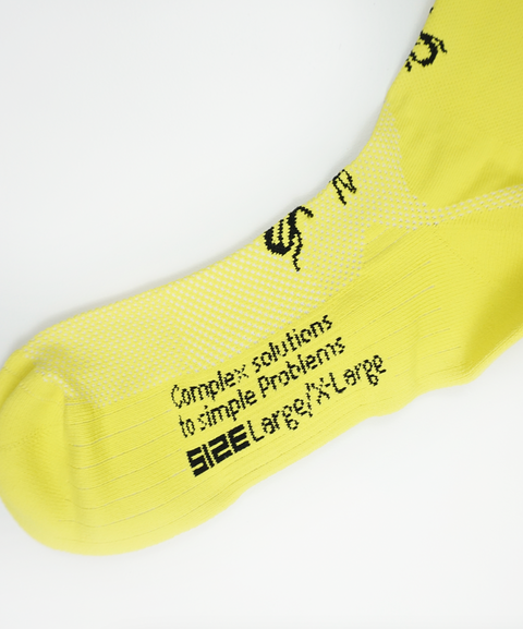 Rayon Vert: Kakerlaken Socks - Corn Yellow