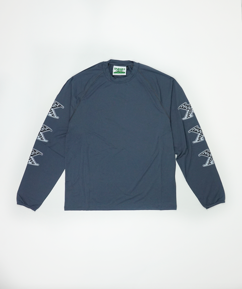 Rayon Vert: Edge LS Shirt- Cave Grey