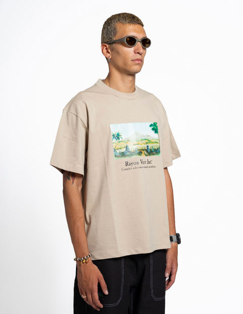 Rayon Vert: Java Tee - Temple Sand