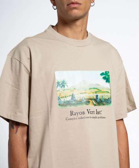 Rayon Vert: Java Tee - Temple Sand