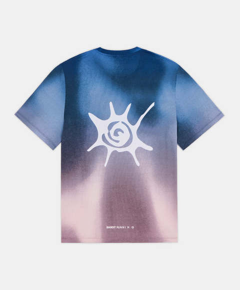 Bandit Running: Men's Specter Performance Tee - Flow State Aegean Multi