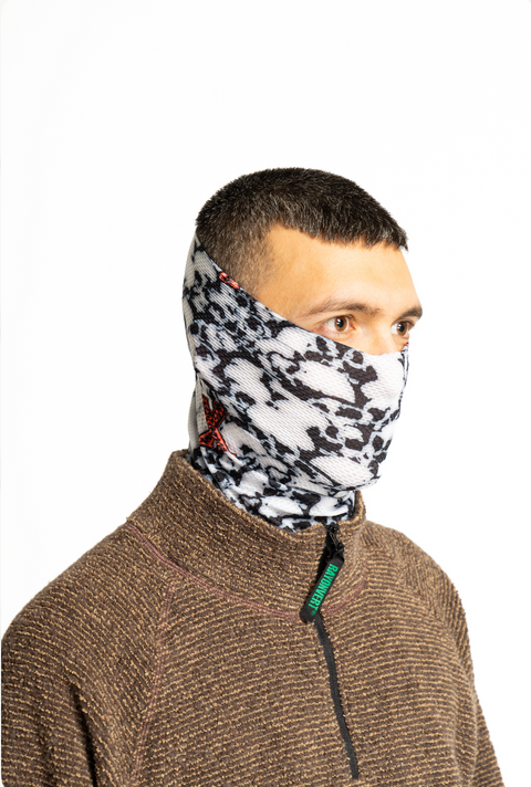 Rayon Vert: Head Gaiter - Boneyard White
