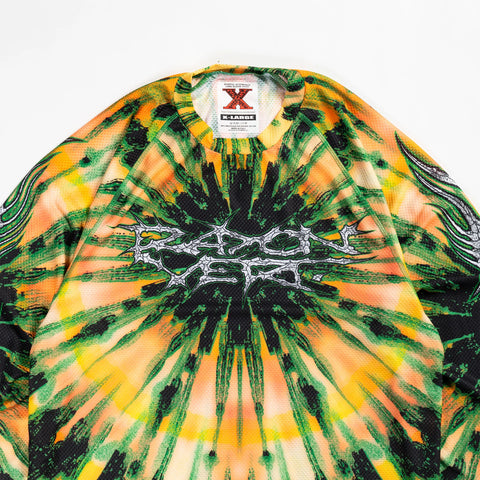 Rayon Vert: Scarful Xformance LS Tee - Grateful Dye