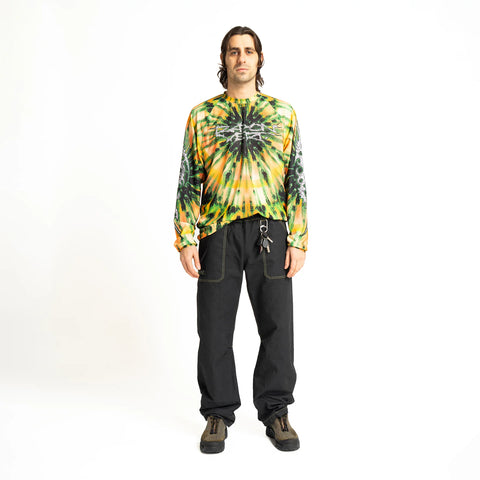 Rayon Vert: Scarful Xformance LS Tee - Grateful Dye