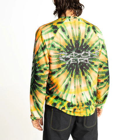 Rayon Vert: Scarful Xformance LS Tee - Grateful Dye