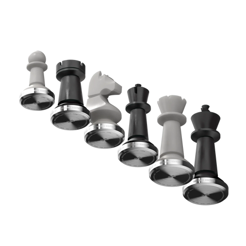 Nymzo: Stanton Series 01 Chess Pieces - Off White/Black