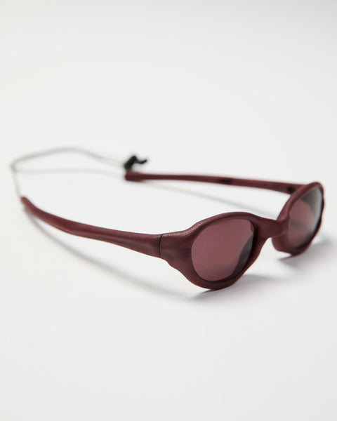Abicsi & Rayon Vert: Wormholes Sunglasses - Gadus Brown