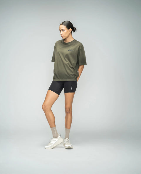 Hermanos Koumori: Thick & Thin Tee - Beetle Green