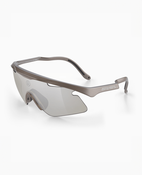 Alba Optics: Mantra Gun Metal Photochromic Lens Rocket - HEATWAVE - Alba Optics Mantra, Handmade Sunglasses from Italy, Lightweight